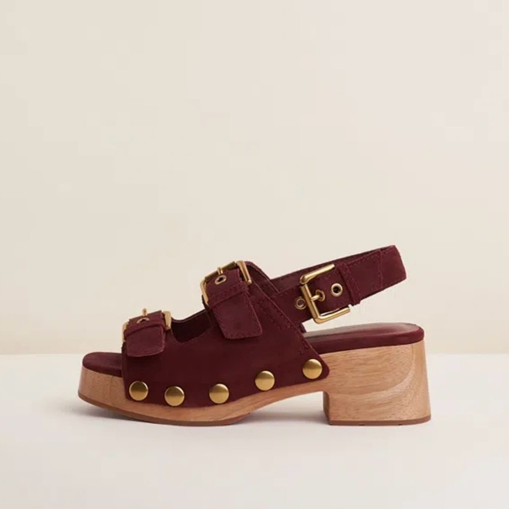 Charlotte Stone Lucia Merlot, size 13